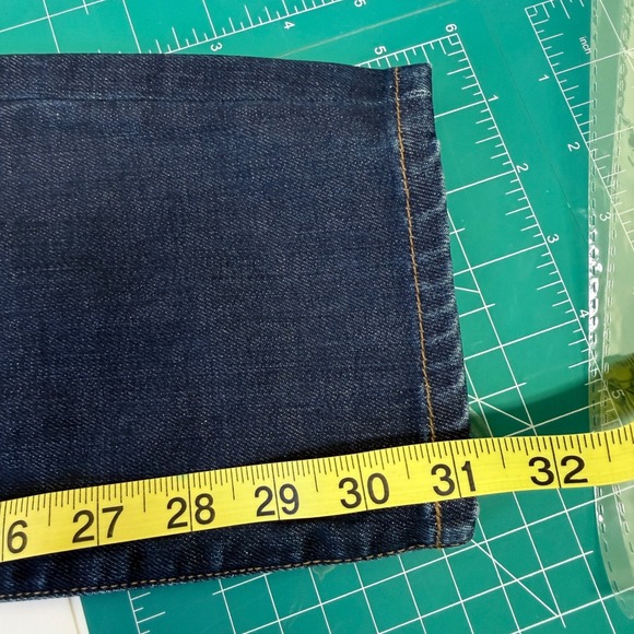 FRAME Denim Mens L'Homme Skinny Jeans Dark Wash Blue Size 32/31 zip Fly stretch - Picture 11 of 11